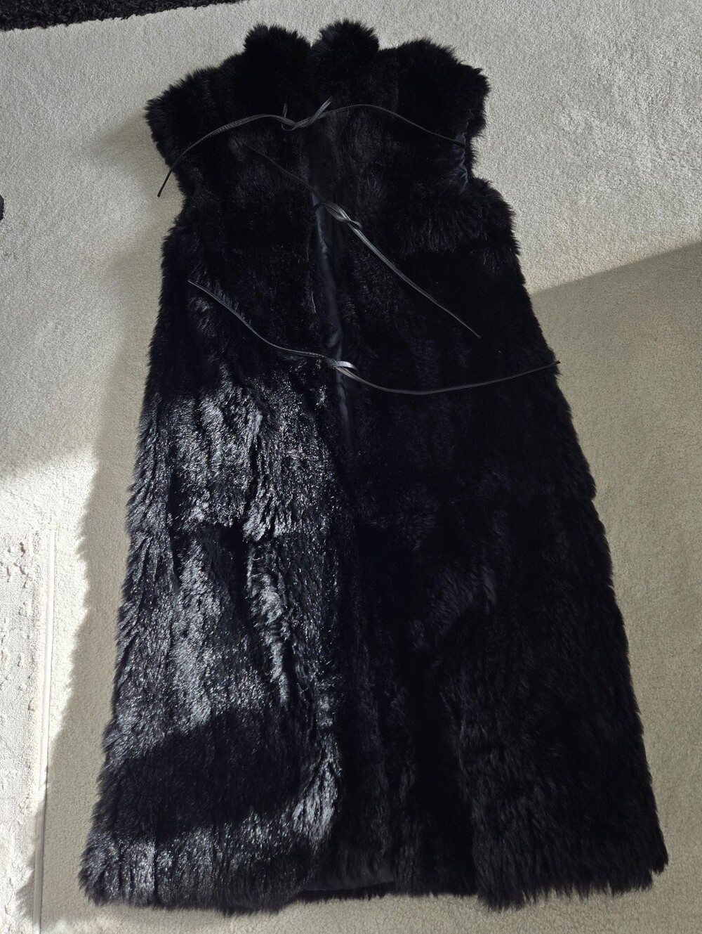 Genuine Shearling Vest Sm